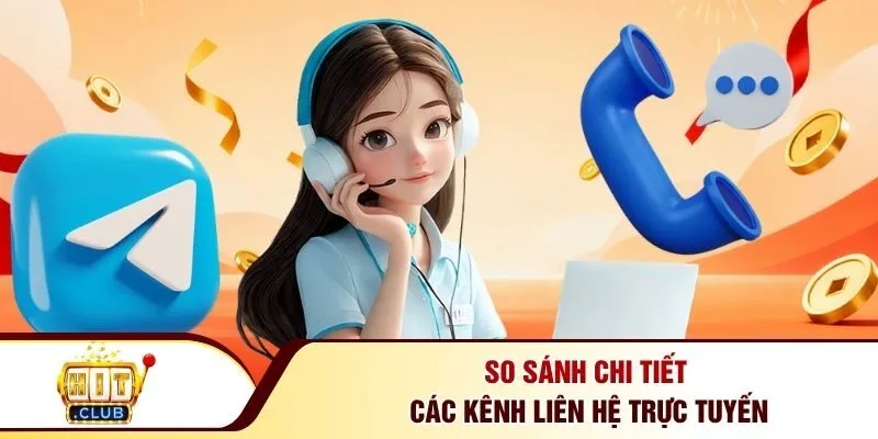 So sánh chi tiết các kênh liên hệ trực tuyến